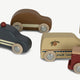 Konges Slojd - Mini Spielzeug Autos aus Holz - 9 Stück - 5715404133449 - littlehipstar.com