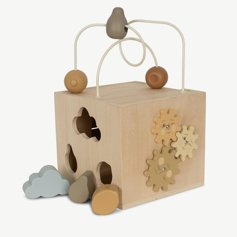 Konges Slojd - Motorikwürfel aus Holz - 5715404133999 - littlehipstar.com