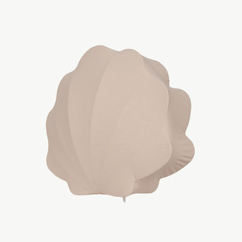 Konges Slojd - Muschel Wandleuchte aus Baumwolle - BLUSH - 5712982494160 - littlehipstar.com