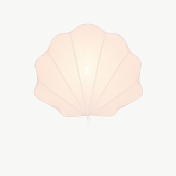 Konges Slojd - Muschel Wandleuchte aus Baumwolle - BLUSH - 5712982494160 - littlehipstar.com