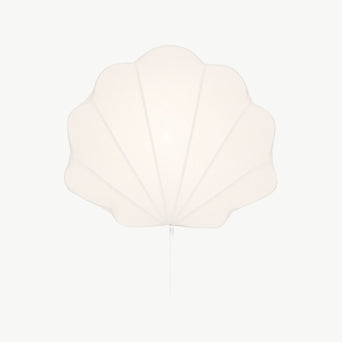 Konges Slojd - Muschel Wandleuchte aus Baumwolle - BLUSH - 5712982494160 - littlehipstar.com