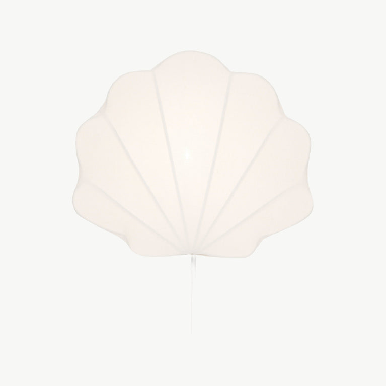 Konges Slojd - Muschel Wandleuchte aus Baumwolle - OFF WHITE - 5712982552525 - littlehipstar.com