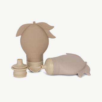 Konges Slojd - Smoothie-Beutel aus Silikon - 2er-Set - Rosa - 5715404047579 - littlehipstar.com
