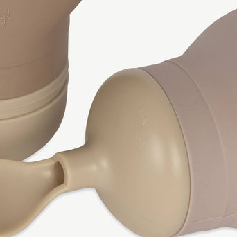 Konges Slojd - Smoothie-Beutel aus Silikon - 2er-Set - Rosa - 5715404047579 - littlehipstar.com