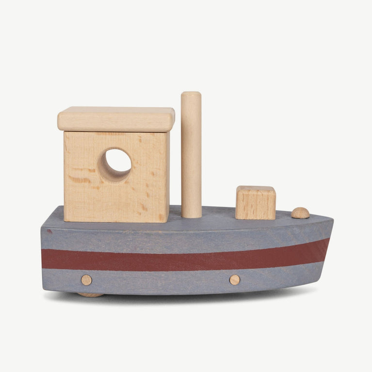 Konges Slojd - Spielzeug Boote aus Holz - 2tlg. Set - 5715404133340 - littlehipstar.com