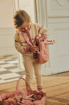 Konges Slojd - Swan Puppentrage aus Bio-Baumwolle - 5715404051453 - littlehipstar.com