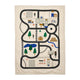Liewood - Adonna Krabbeldecke aus Bio-Baumwolle - Road Map / Sandy - 5715493138141 - littlehipstar.com