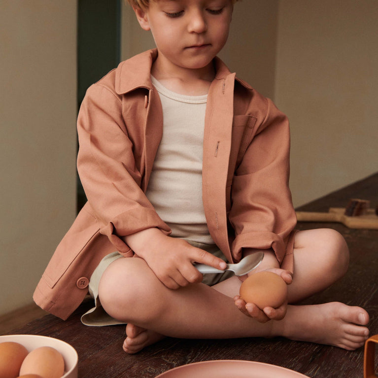Liewood - Adrian Kinderbesteck - 3teilig - Golden Caramel - 5715335089839 - littlehipstar.com