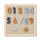 Liewood - Ainsley Alphabet Steckpuzzle aus Holz und Silikon - 66 Teile - Sea Blue Multi Mix - 5715493126766 - littlehipstar.com