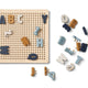 Liewood - Ainsley Alphabet Steckpuzzle aus Holz und Silikon - 66 Teile - Sea Blue Multi Mix - 5715493126766 - littlehipstar.com