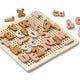 Liewood - Ainsley Alphabet Steckpuzzle aus Holz und Silikon - 66 Teile - Tuscany Rose Multi Mix - 5715493126773 - littlehipstar.com