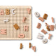 Liewood - Ainsley Alphabet Steckpuzzle aus Holz und Silikon - 66 Teile - Tuscany Rose Multi Mix - 5715493126773 - littlehipstar.com