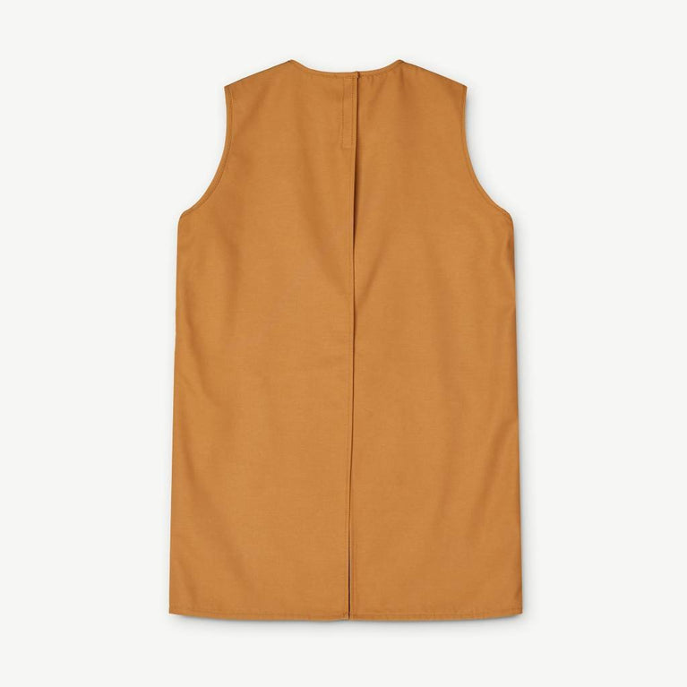 Liewood - Alaia Kinderschürze aus recyceltem Material - Golden Caramel - 5715335024700 - littlehipstar.com
