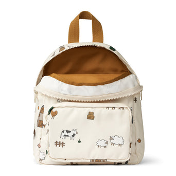 Liewood - Allan Rucksack aus recyceltem Material in Farm/Sandy - 5715493153618 - littlehipstar.com