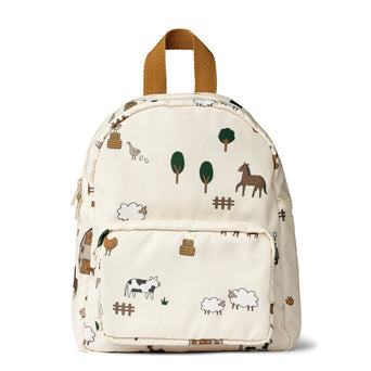 Liewood - Allan Rucksack aus recyceltem Material in Farm/Sandy - 5715493153618 - littlehipstar.com