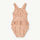 Liewood - Amina Baby Badeanzug aus recyceltem Material - Sea Shell/Pale Tuscany - 9 Monate (74) - 5715335149946 - littlehipstar.com