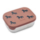 Liewood - Arthur Lunchbox aus Edelstahl - Horses / Dark Rosetta - 5715493140366 - littlehipstar.com
