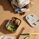 Liewood - Arthur Lunchbox aus Edelstahl Paint Stroke Sandy - 5715335089266 - littlehipstar.com