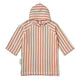 Liewood - Avi Poncho-Bademantel aus Bio-Baumwolle - Y/D Stripe Tuscany Rose / Sandy - 5715493126582 - littlehipstar.com