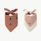 Liewood - Bali Bandana Schal Aus Bio-Baumwolle - Horses Dark Rosetta / Stripe Mix - 5715493101817 - littlehipstar.com