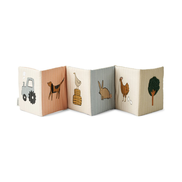 Liewood - Benny Farm Stoffbuch aus Bio-Baumwolle - 5715493245603 - littlehipstar.com