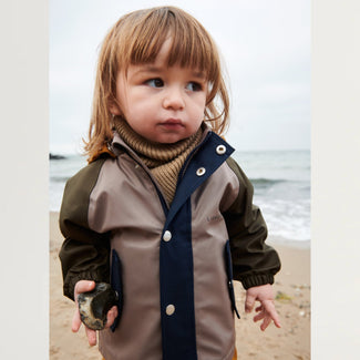 Liewood - Dakota 2tlg. Softshell Regenoutfit Aus Recyceltem Material - Koala Multi Mix - 86 - 5715493017668 - littlehipstar.com