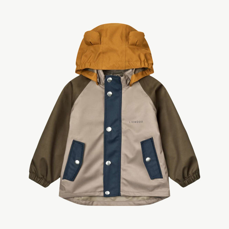 Liewood - Dakota 2tlg. Softshell Regenoutfit Aus Recyceltem Material - Koala Multi Mix - 86 - 5715493017668 - littlehipstar.com