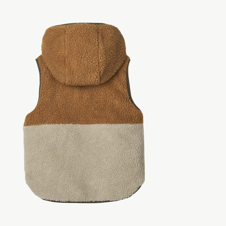 Liewood - Diana Wattierte Wendeweste Aus Recyceltem Material - Army Brown Mix - 98 - 5715493019433 - littlehipstar.com