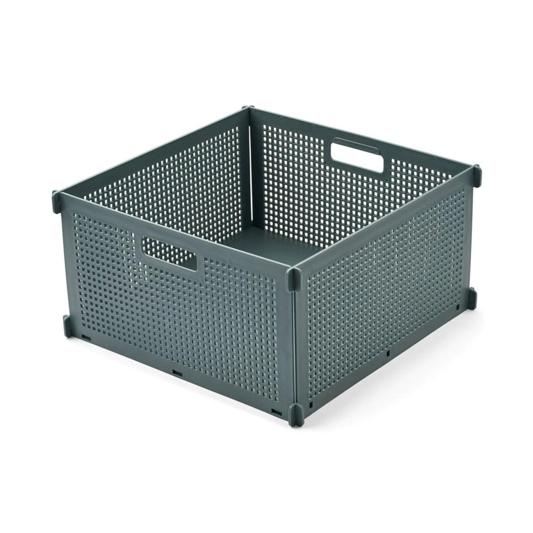 Liewood - Dirch Aufbewahrungsbox Größe M - Whale Blue - 5715493130695 - littlehipstar.com