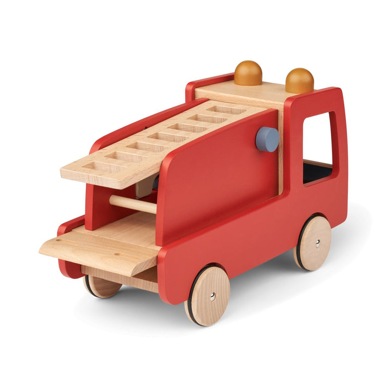 Liewood - Eigil Spielzeug Feuerwehr aus Holz - 5715493131142 - littlehipstar.com