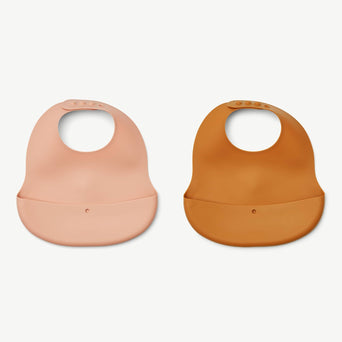 Ember Lätzchen aus Silikon - 2er-Set