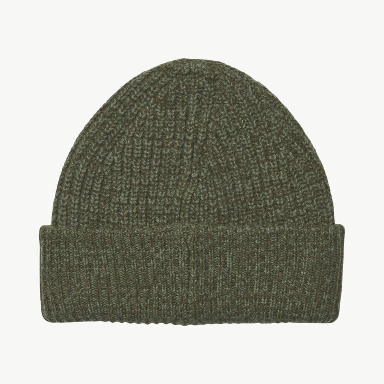 Liewood - Emilio Beanie Mütze Aus Bio-Baumwolle - Army Brown / Dark Army Brown - 3/4 Jahre - 5715493053482 - littlehipstar.com