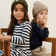 Liewood - Emilio Beanie Mütze Aus Bio-Baumwolle - Oat Melange - 3/4 Jahre - 5715493053338 - littlehipstar.com
