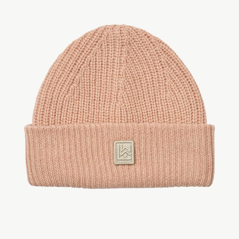 Liewood - Emilio Beanie Mütze Aus Bio-Baumwolle - Tuscany Rose / Pale Tuscany - 3/4 Jahre - 5715493053437 - littlehipstar.com