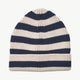 Liewood - Ezra Beanie Mütze Aus Bio-Baumwolle - Stripe Classic Navy / Sandy - 3/4 Jahre - 5715493006129 - littlehipstar.com