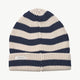 Liewood - Ezra Beanie Mütze Aus Bio-Baumwolle - Stripe Classic Navy / Sandy - 3/4 Jahre - 5715493006129 - littlehipstar.com
