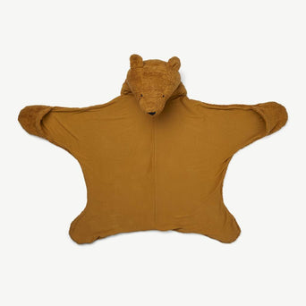 Liewood - Frey Bär Kostüm Umhang aus Bio-Baumwolle in Golden Caramel - 5715335084575 - littlehipstar.com