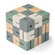 Liewood - Gavin Drehbarer Würfel aus Holz - Faune Green Mix - 5715493136444 - littlehipstar.com