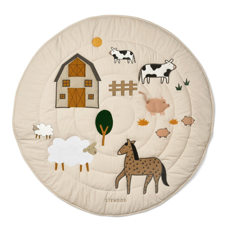 Liewood - Gitta Krabbeldecke aus Bio-Baumwolle - Farm - 5715493245535 - littlehipstar.com