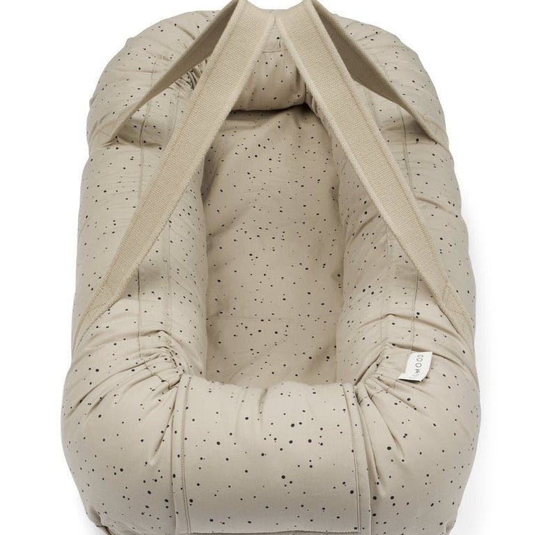 Liewood - Gro Babynest aus Bio-Baumwolle - Splash Dots / Sandy - 5715493123604 - littlehipstar.com