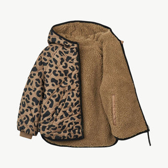 Liewood - Jackson Wattierte Wendejacke Aus Recyceltem Material - Leo Oat / Black Panther - 98 - 5715493034665 - littlehipstar.com