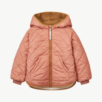 Liewood - Jackson Wattierte Wendejacke Aus Recyceltem Material - Tuscany Rose Mix - 98 - 5715493034559 - littlehipstar.com