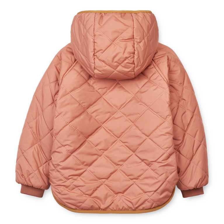 Liewood - Jackson Wattierte Wendejacke Aus Recyceltem Material - Tuscany Rose Mix - 134 - 5715493034610 - littlehipstar.com