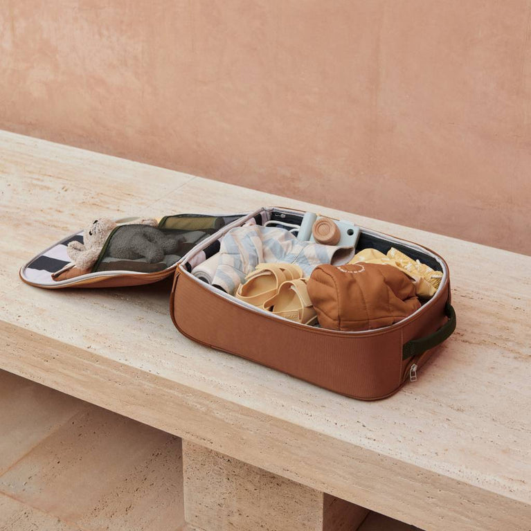 Liewood - Jeremy Kinderkoffer Trolley aus recyceltem Material - Sea Blue - 5715335117433 - littlehipstar.com