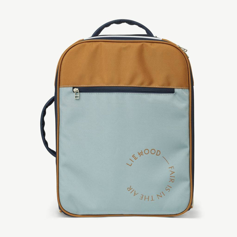 Liewood - Jeremy Kinderkoffer Trolley aus recyceltem Material - Sea Blue - 5715335117433 - littlehipstar.com