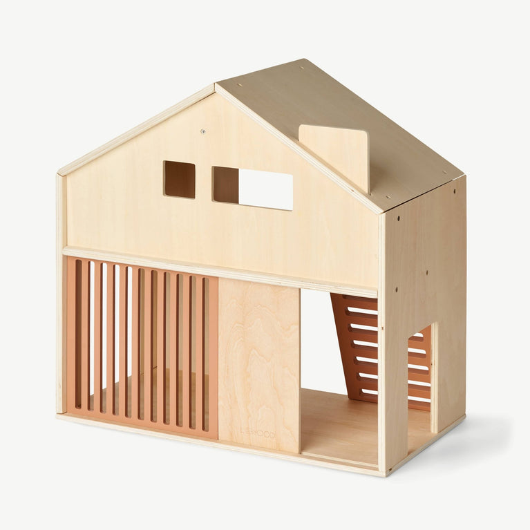 Liewood - Jolene Puppenhaus aus Holz - Tuscany Rose - 5715335039506 - littlehipstar.com