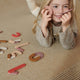 Liewood - Jota Magnetische Zahlen aus Holz - 10 Teile - Dusty Raspberry - 5715335040236 - littlehipstar.com