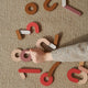Liewood - Jota Magnetische Zahlen aus Holz - 10 Teile - Dusty Raspberry - 5715335040236 - littlehipstar.com