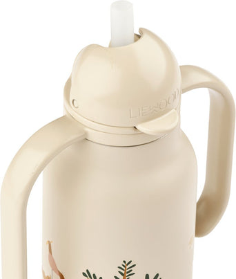 Liewood - Kimmie Trinklernflasche aus Edelstahl - 250 ml - All Together / Sandy - 5715493127848 - littlehipstar.com