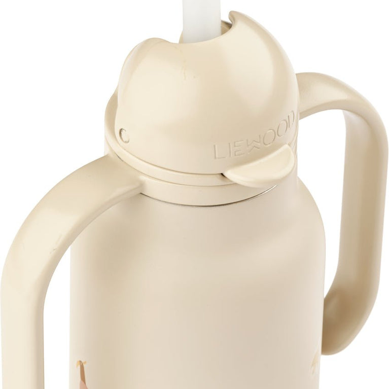 Liewood - Kimmie Trinklernflasche aus Edelstahl - 250 ml - All Together / Sandy - 5715493127848 - littlehipstar.com